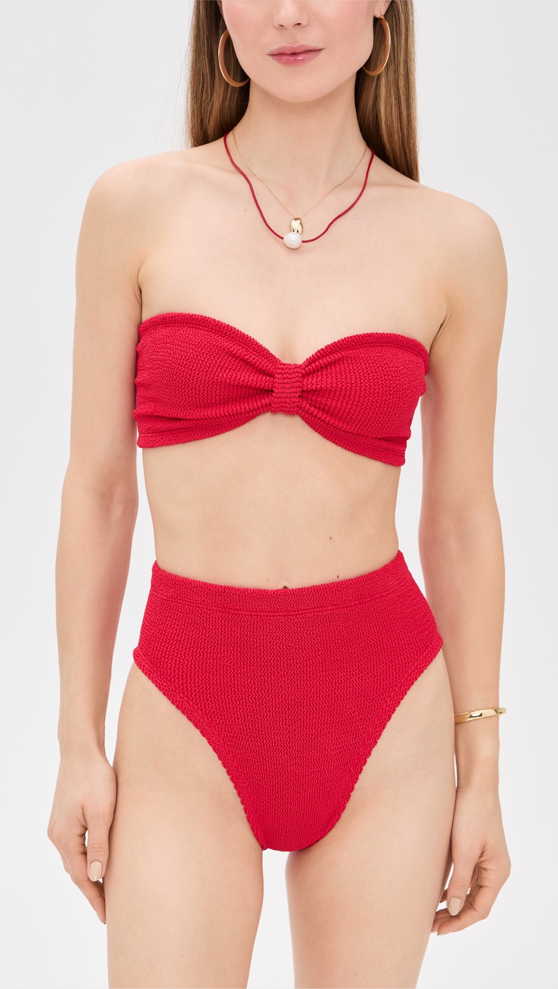High Waist Bikini Bottoms - 3
