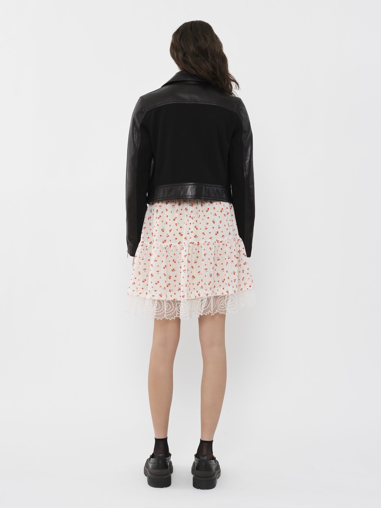CROPPED LEATHER JACKET - 3