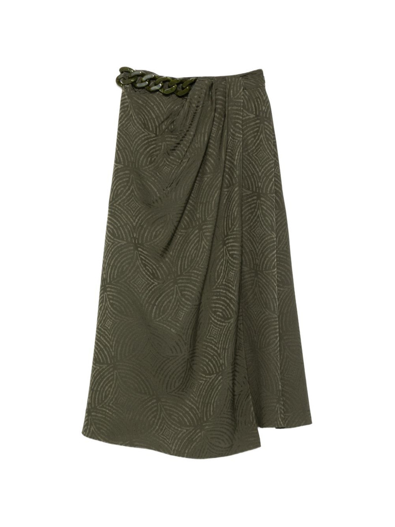 jacquard chain midi skirt 1