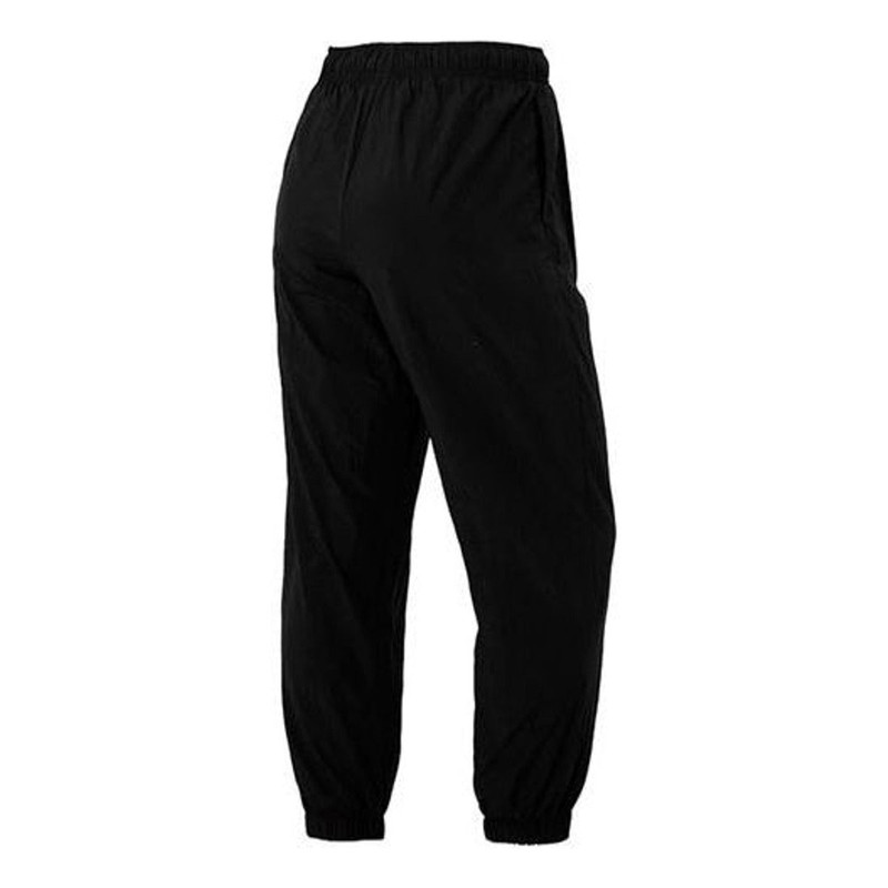 Nike (WMNS) Nike Sportswear Essential Mid-Rise Pants 'Black' DM6184-010 outlook