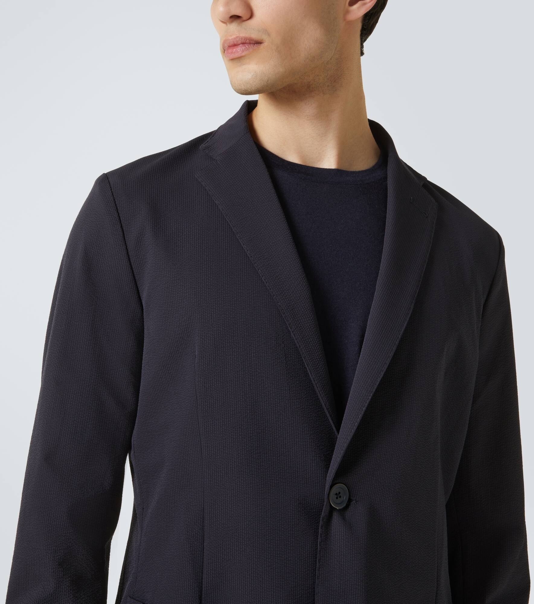 Seersucker blazer - 6