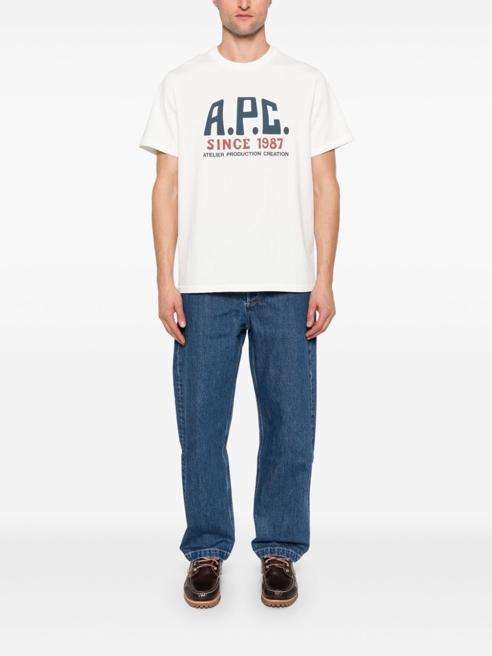 logo-print T-shirt - 3