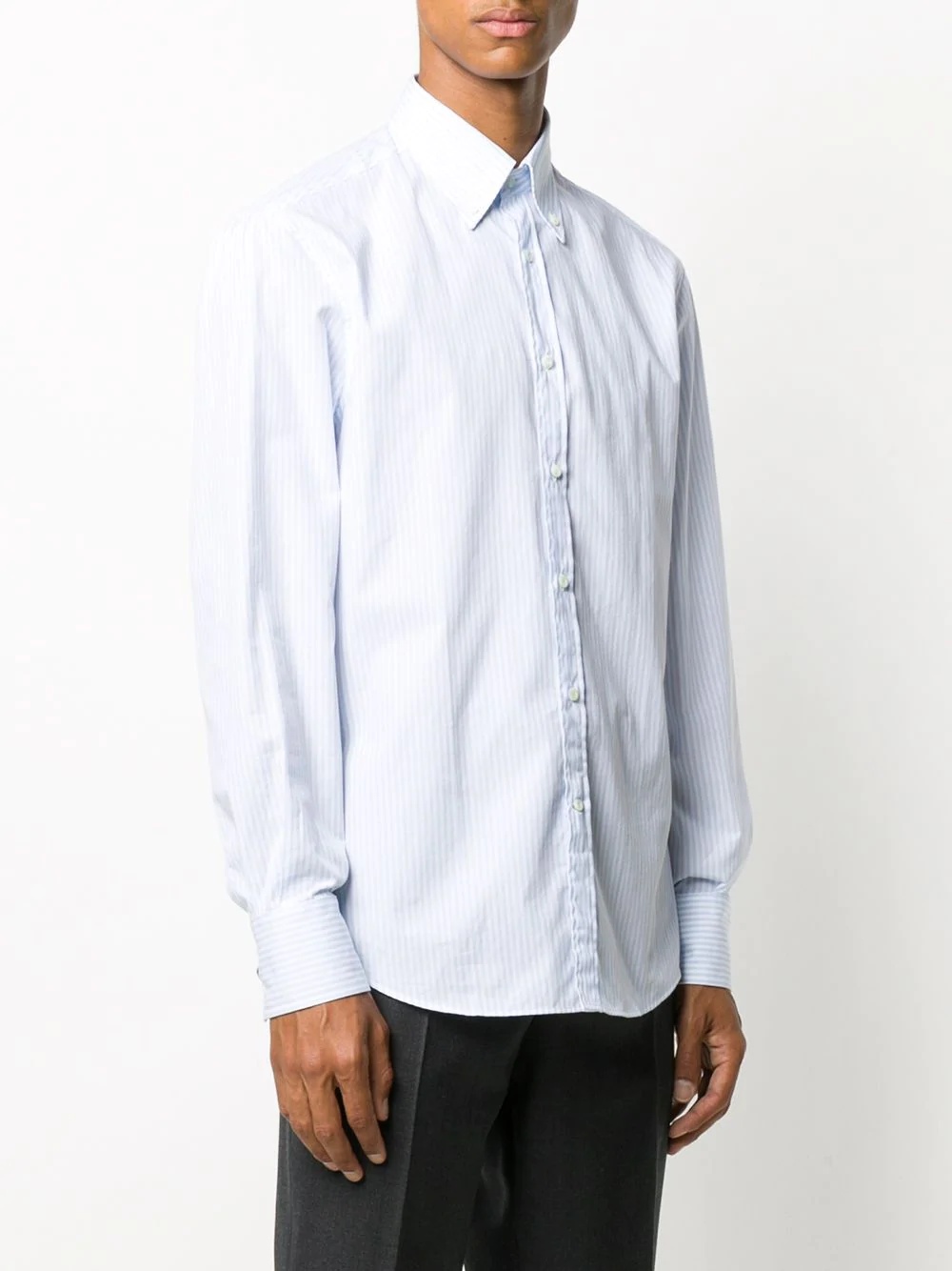 button-down collar shirt - 3