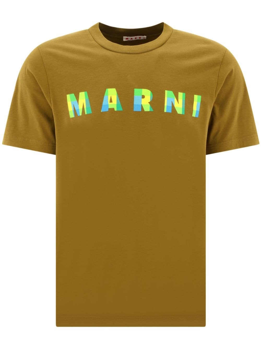 logo-print cotton T-shirt - 1