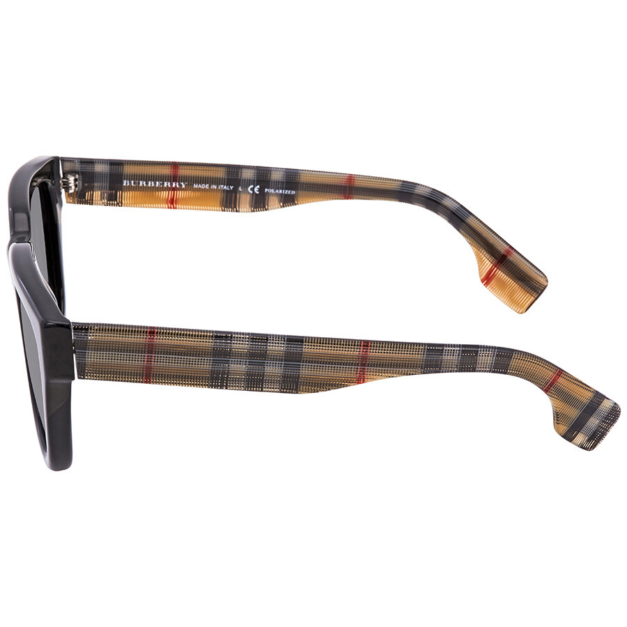 Burberry Mammoth Grey Shaded Polarized Square Ladies Sunglasses BE4277 3757T3 54 - 4