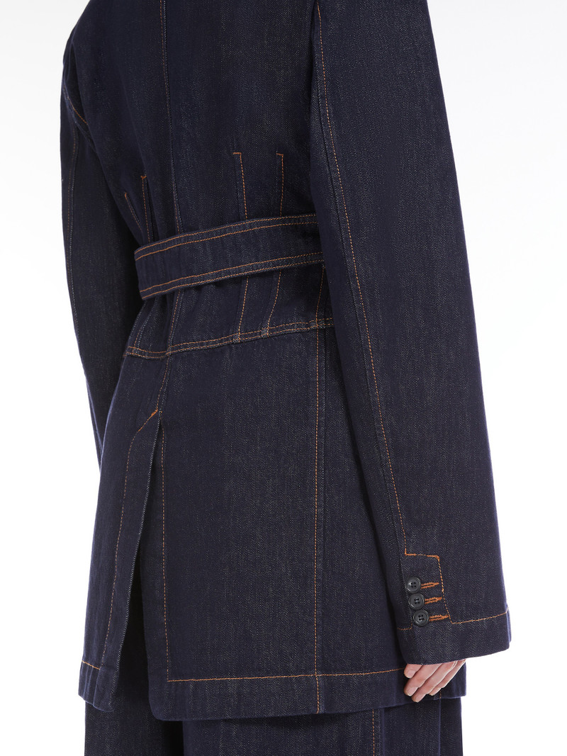 DOMINO Oversized denim blazer 6