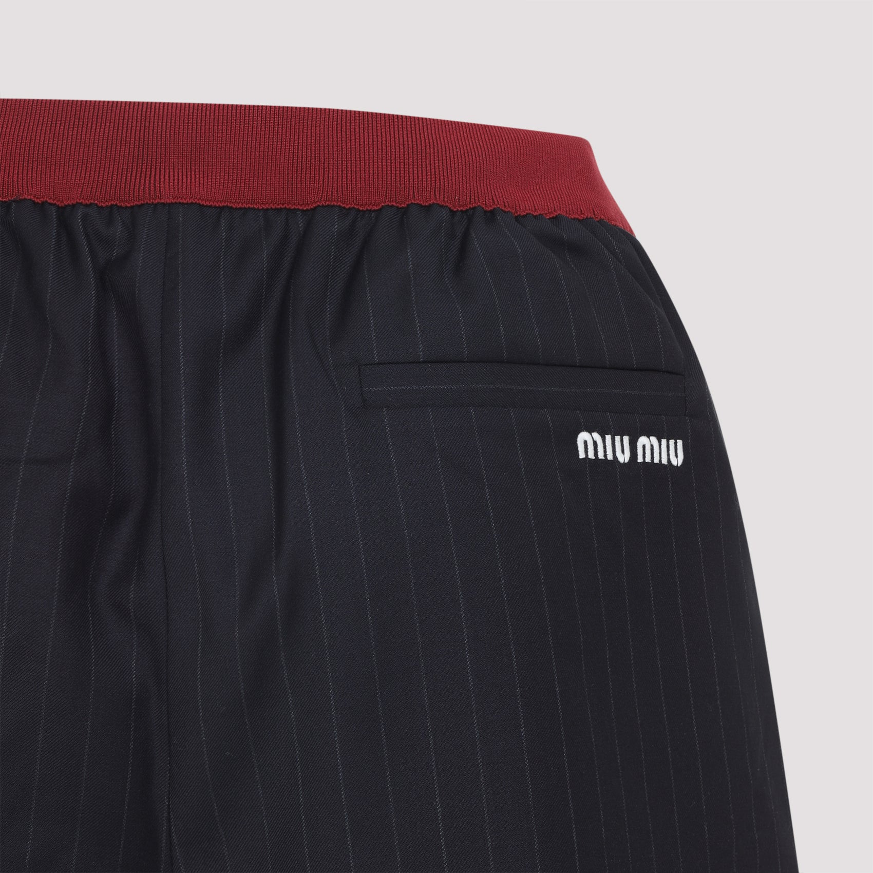 Miu Miu Virgin Wool Shorts Women - 3