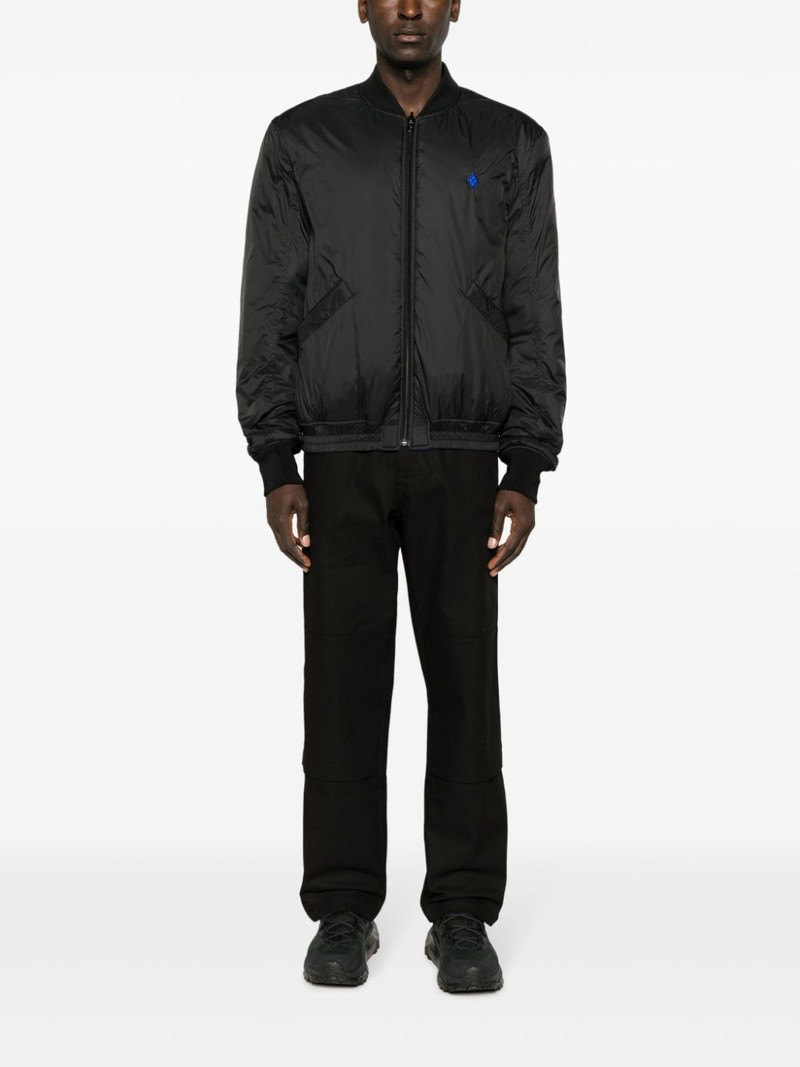 Marcelo Burlon County Of Milan logo-print reversible bomber jacket outlook