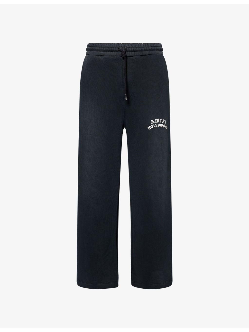 Hollywood Straight-Leg Cotton-Jersey Jogging Bottoms - 1