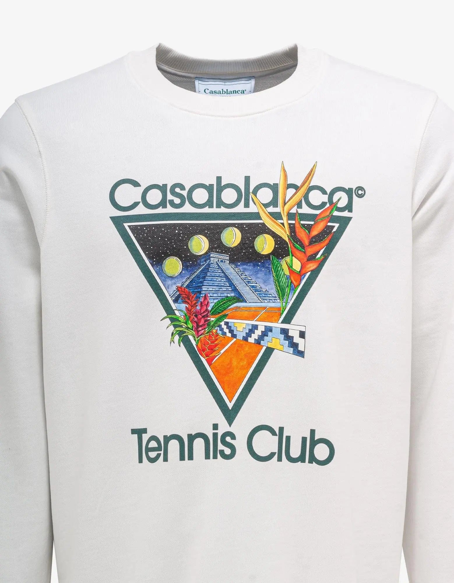 Casablanca Off-White Tennis Club Icon Sweatshirt - 3