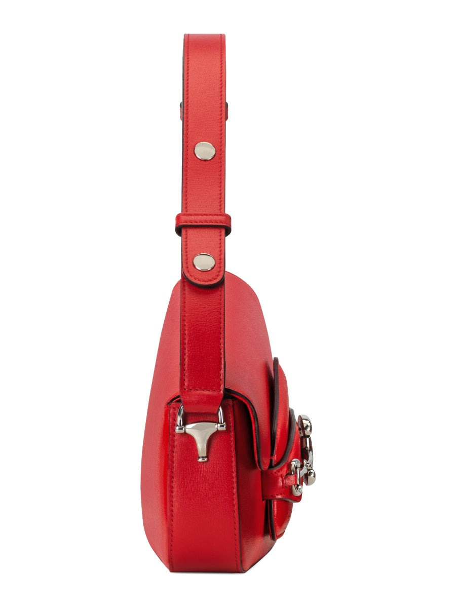 Gucci Women Shoulder Bag "Gucci Horsebit 1955" Small Size - 3