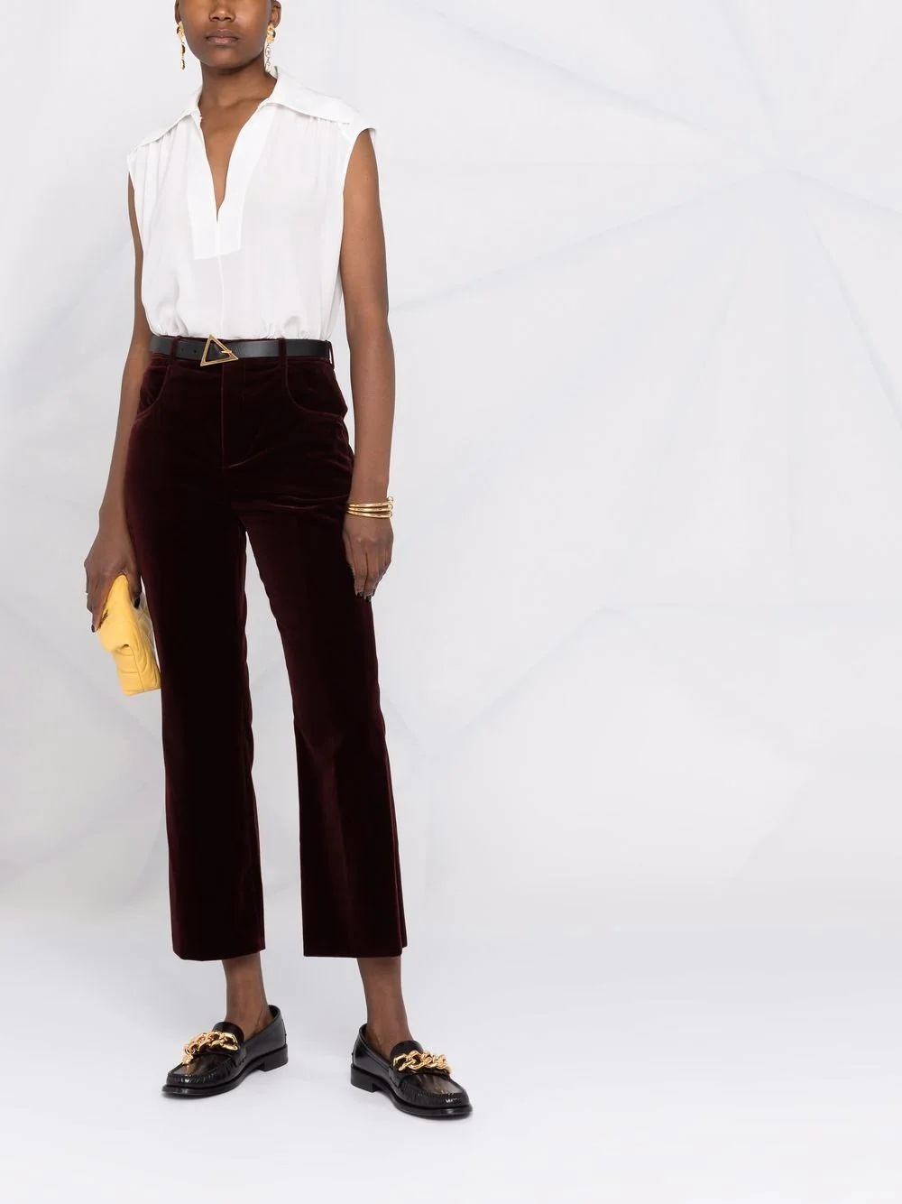 straight-leg corduroy trousers - 2