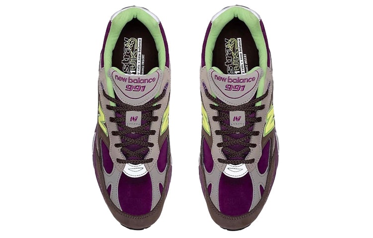 New Balance Stray Rats x 991 Made in England 'Purple Green' M991SRG - 3
