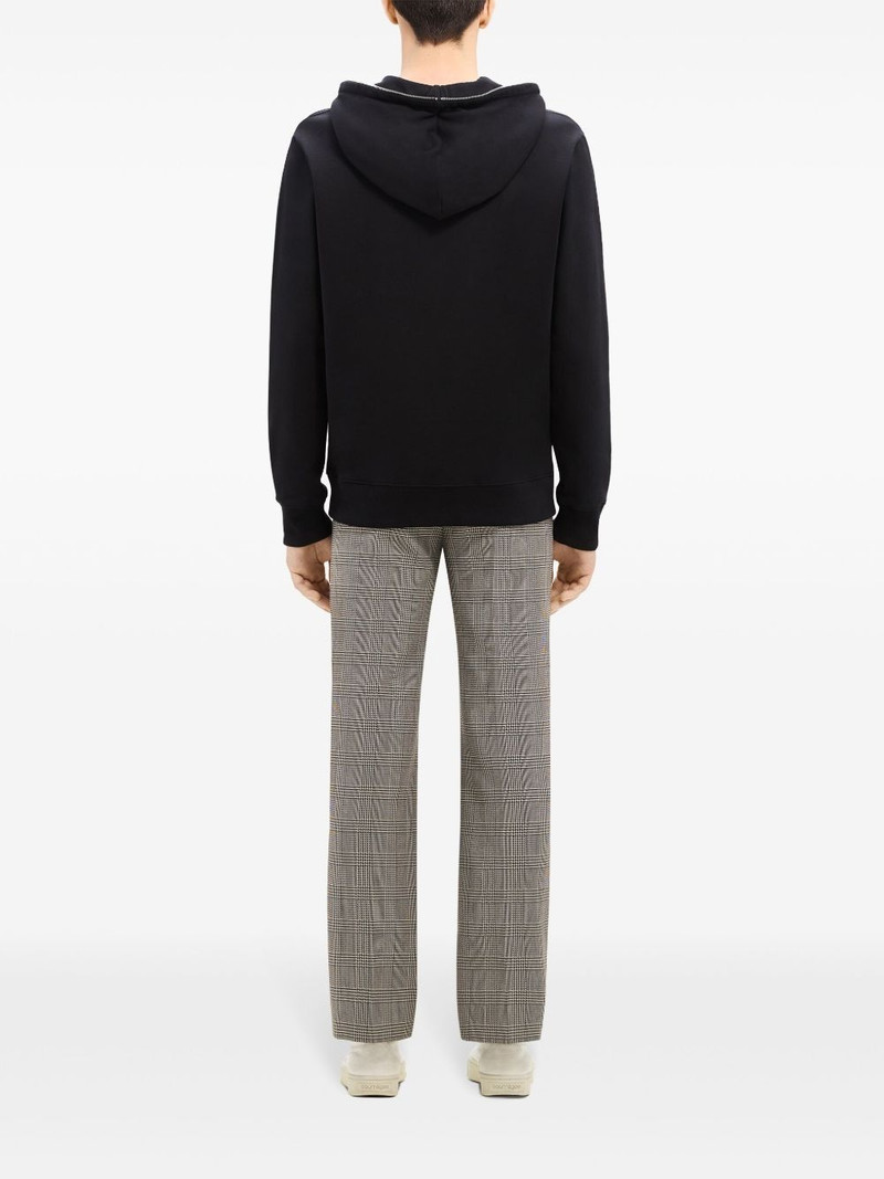 zipped fleece hoodie 5