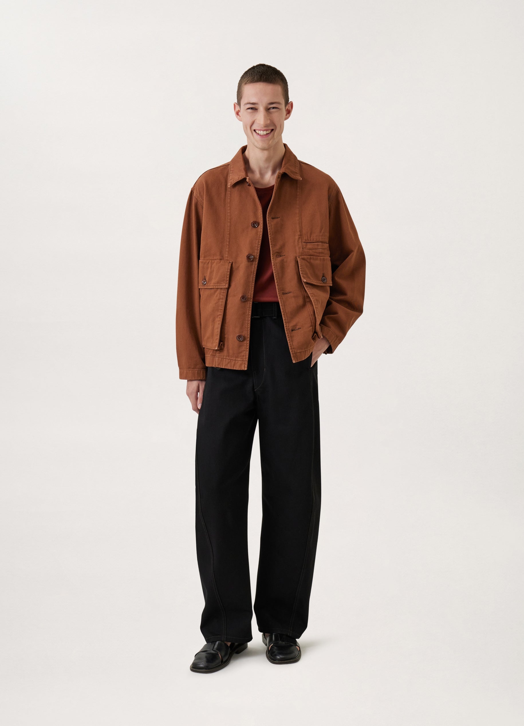 BOXY JACKET
GARMENT DYED DENIM - 11