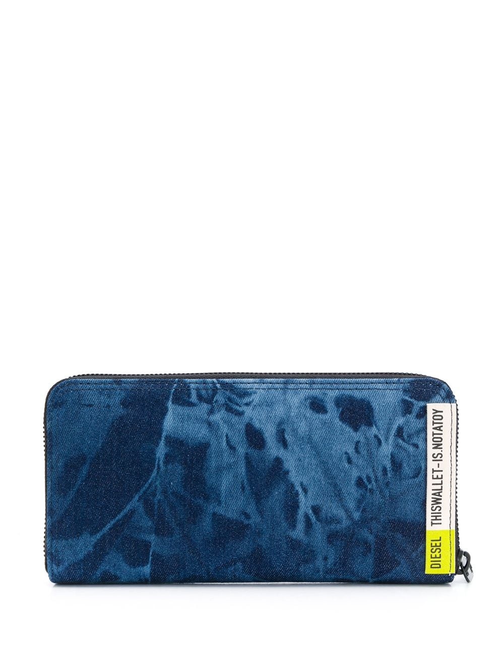 logo embroidered wallet - 2