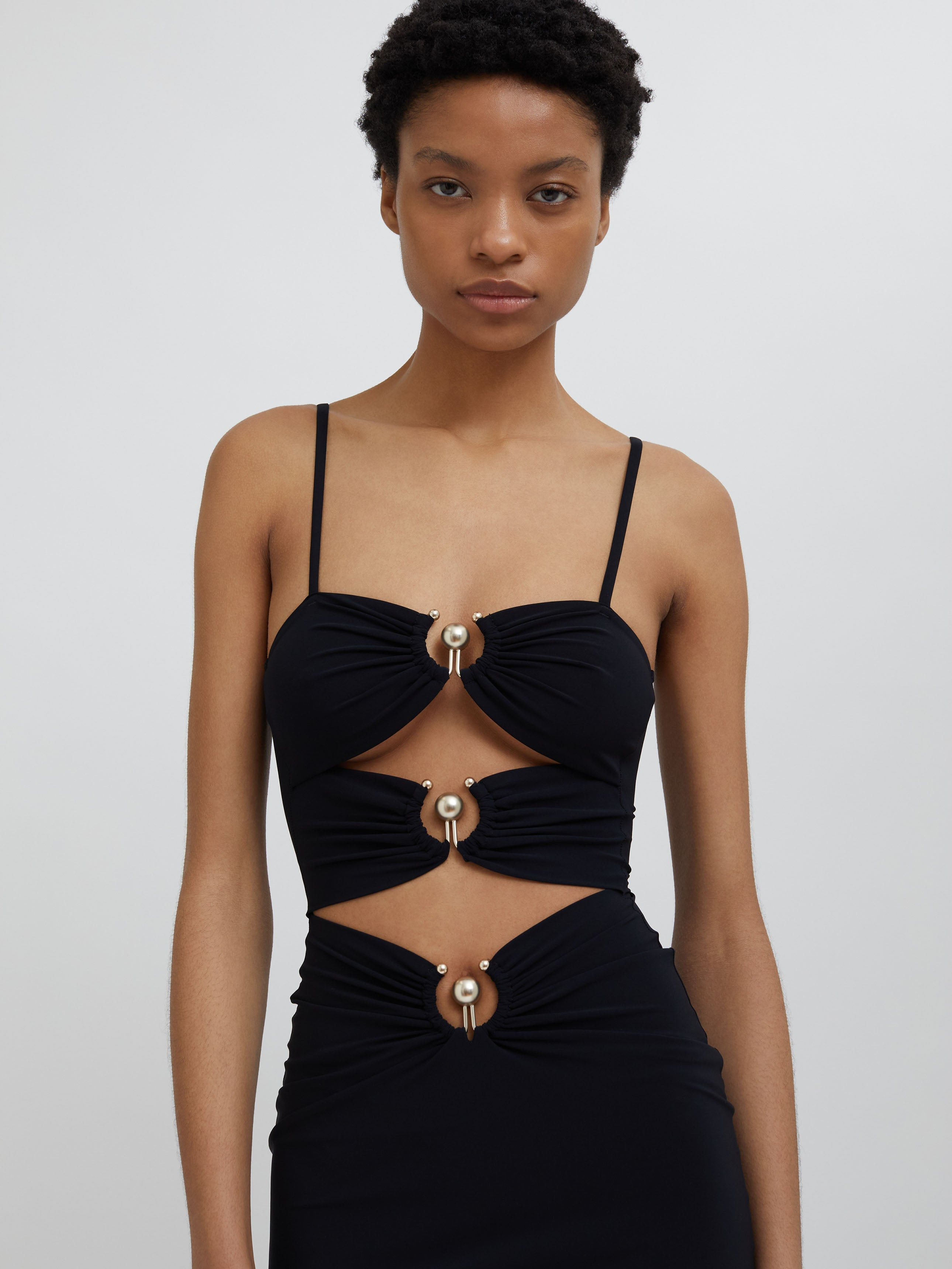 Pierced Orbit Column Dress - 2