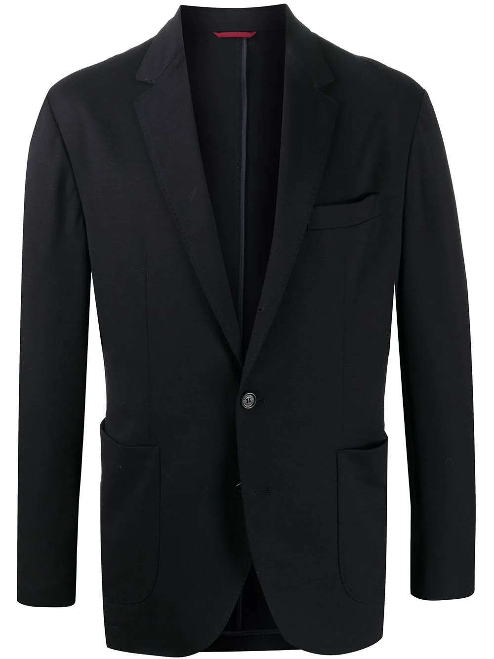 single-breasted fitted blazer - 1