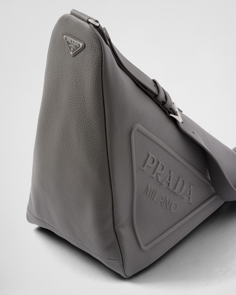Large leather Prada Triangle bag 6