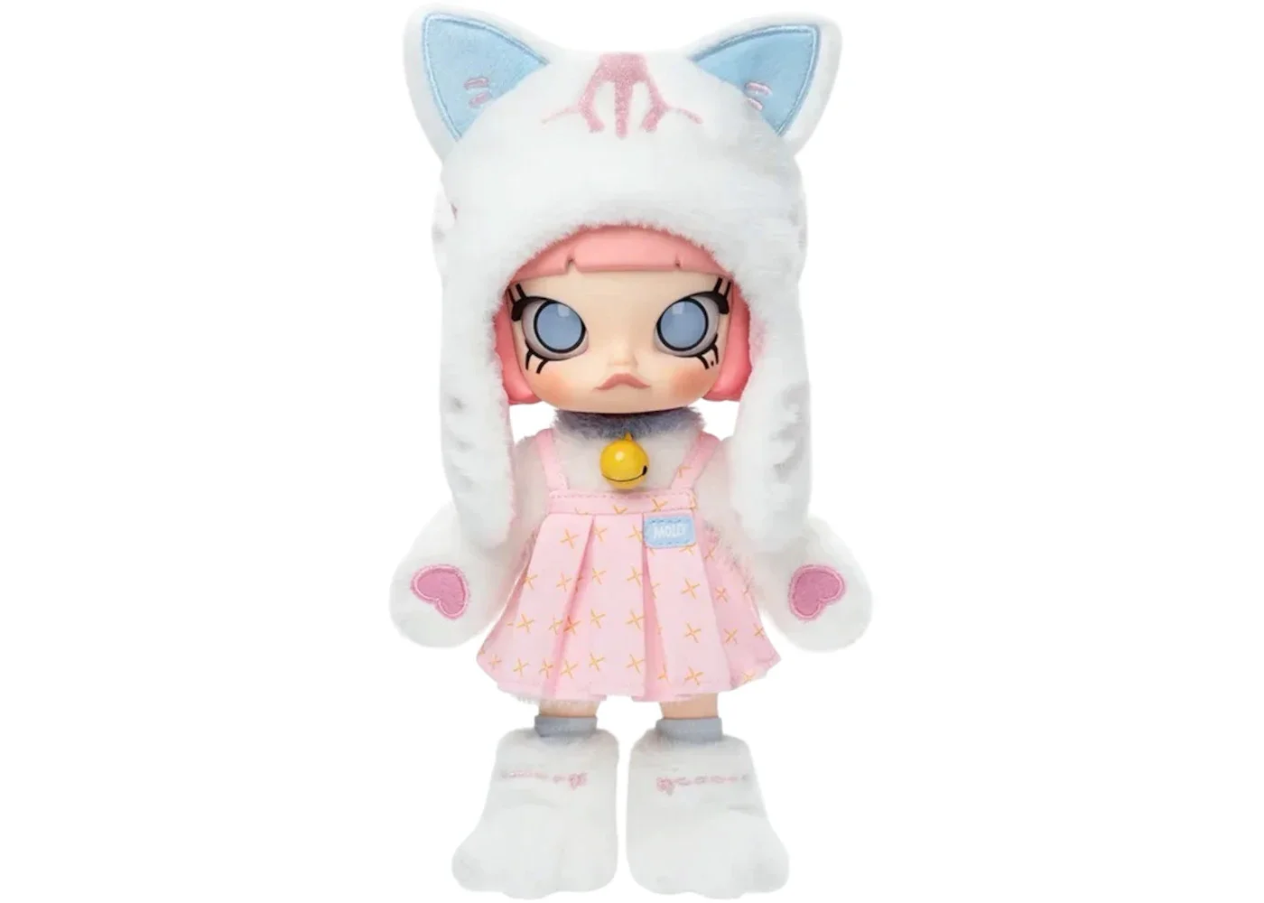 Pop Mart Molly Peekaboo 1/8 Action Figure White Cat Regular Figure - 1