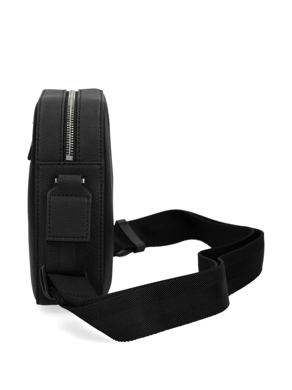 logo-debossed messenger bag - 3
