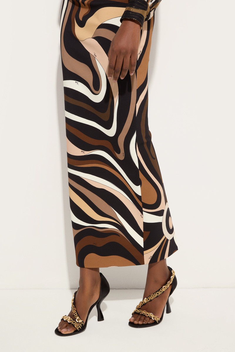 MARMO PRINT HIGH WAIST SKIRT 5