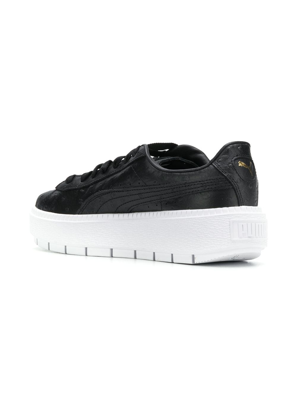 Platform Trace Ostrich sneakers - 3