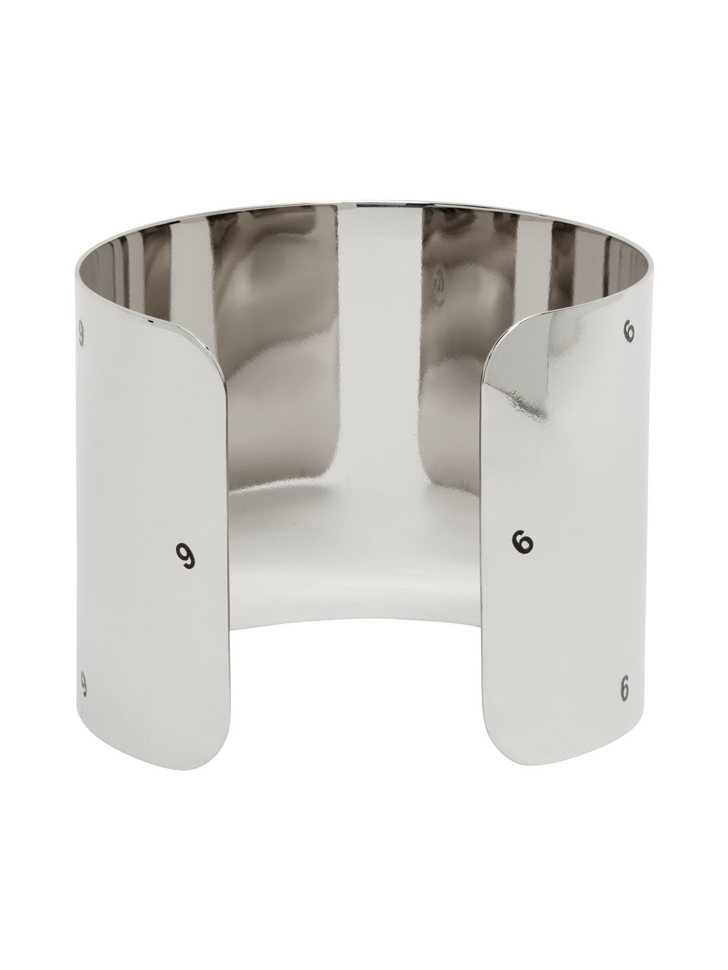 Silver Logo Cuff Bracelet - 4
