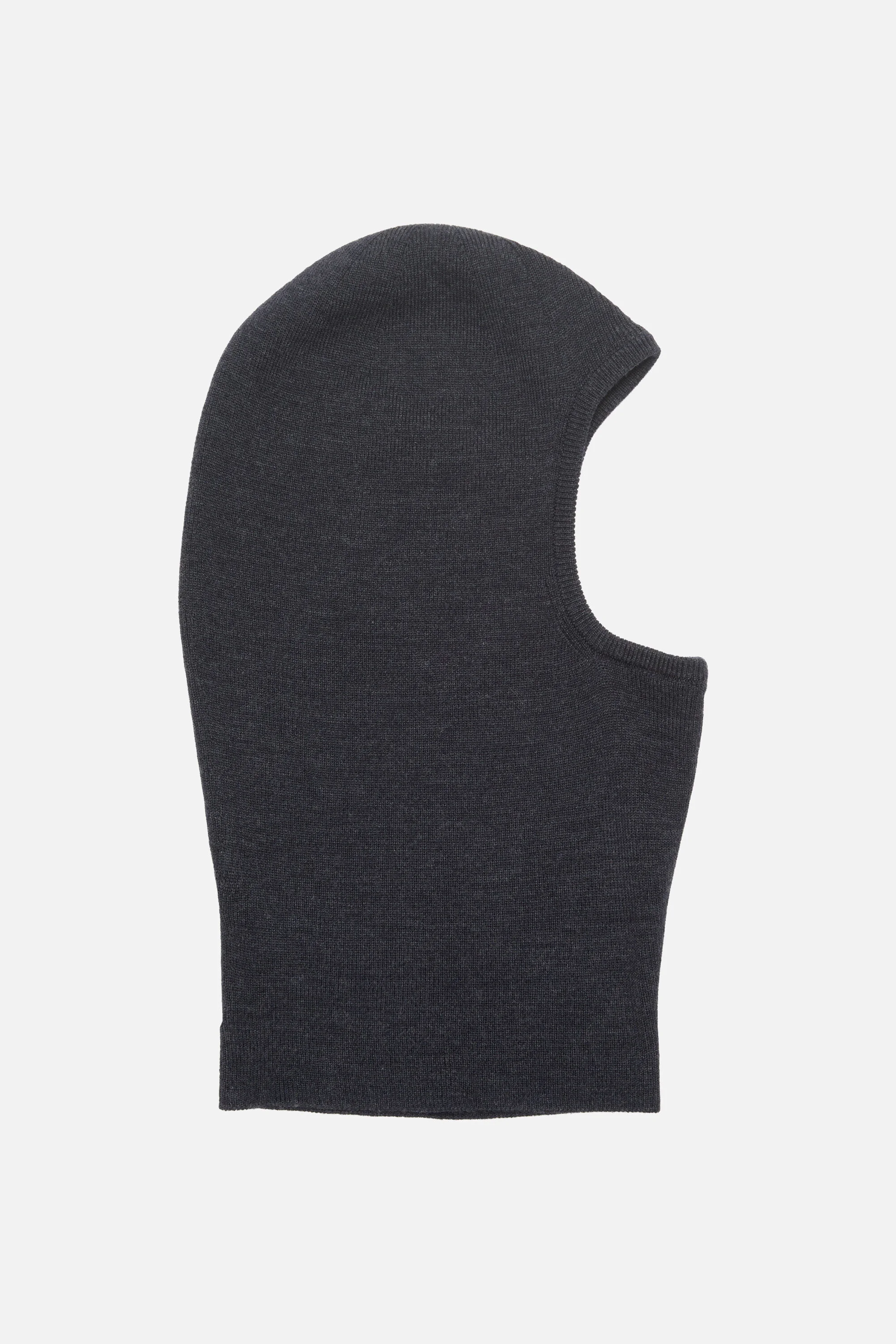 Merino wool balaclava - Dark Navy Melange - 1
