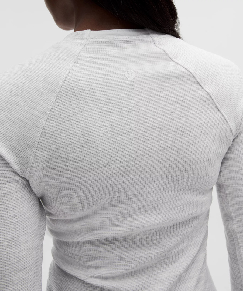 Waffle-Knit Crewneck Base Layer 5