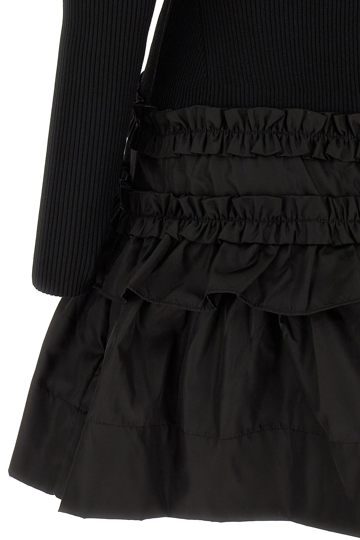 'Melange Rib Knit Mini' dress - 4