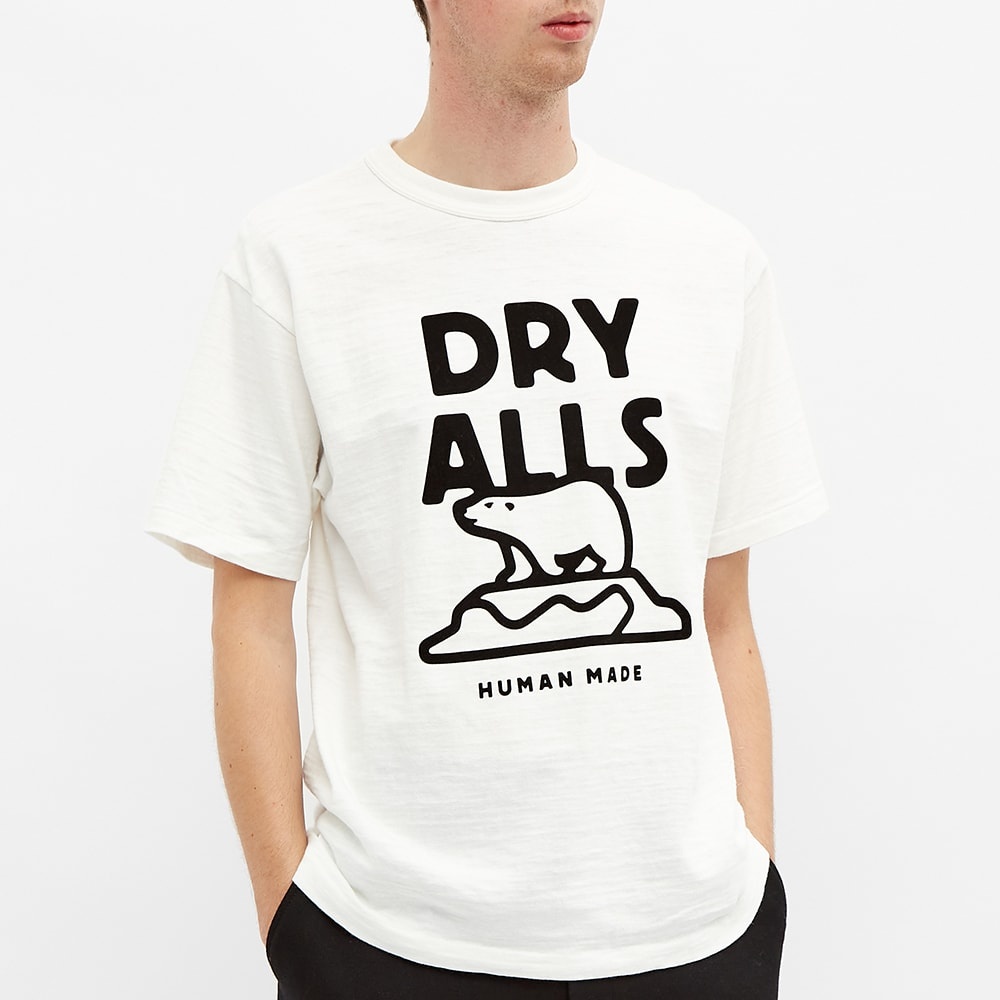 Human Made Dry Alls Polar Bear Tee - 4