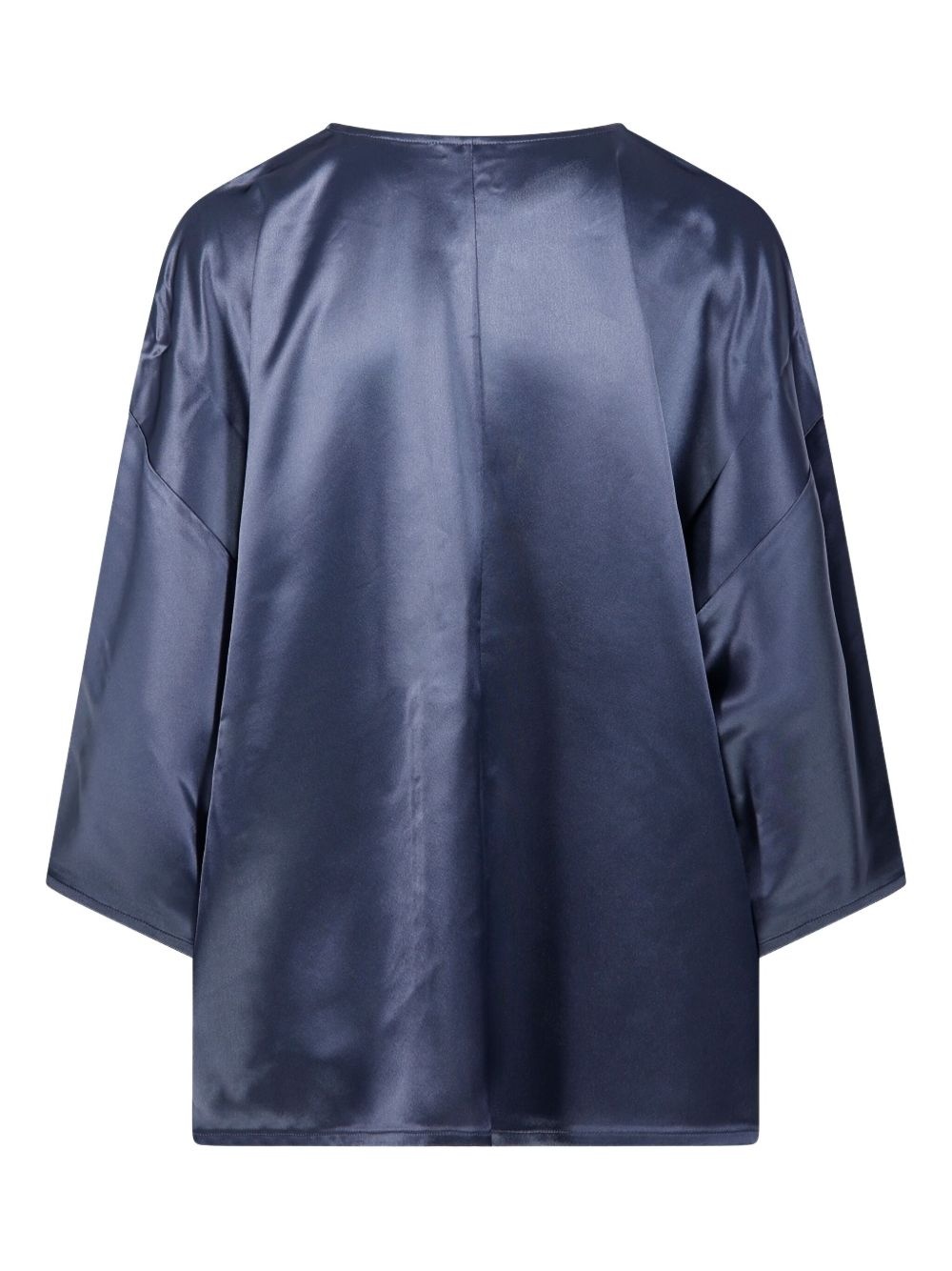 Cicie satin-effect oversized top - 2