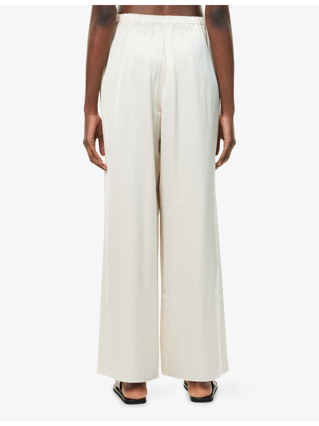 Demi Wide-Leg Woven Trousers - 4