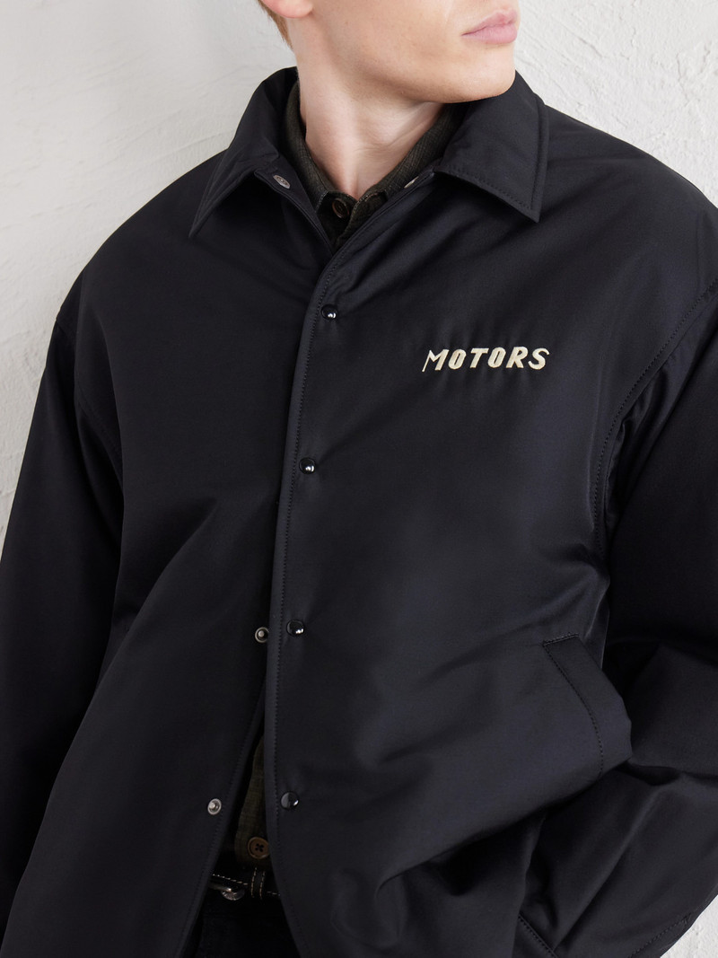 Embroidered Wool and Silk-Blend-Twill Jacket 5