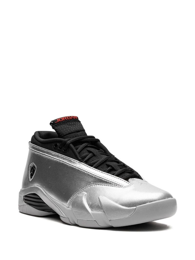 Jordan Air Jordan 14 Low "Metallic Silver" sneakers outlook
