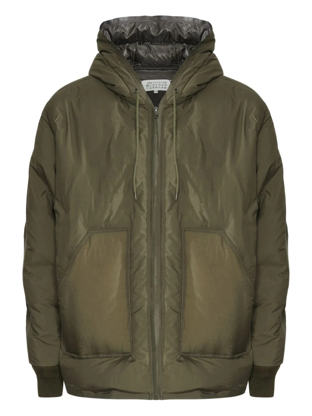 hooded padded jacket - 1