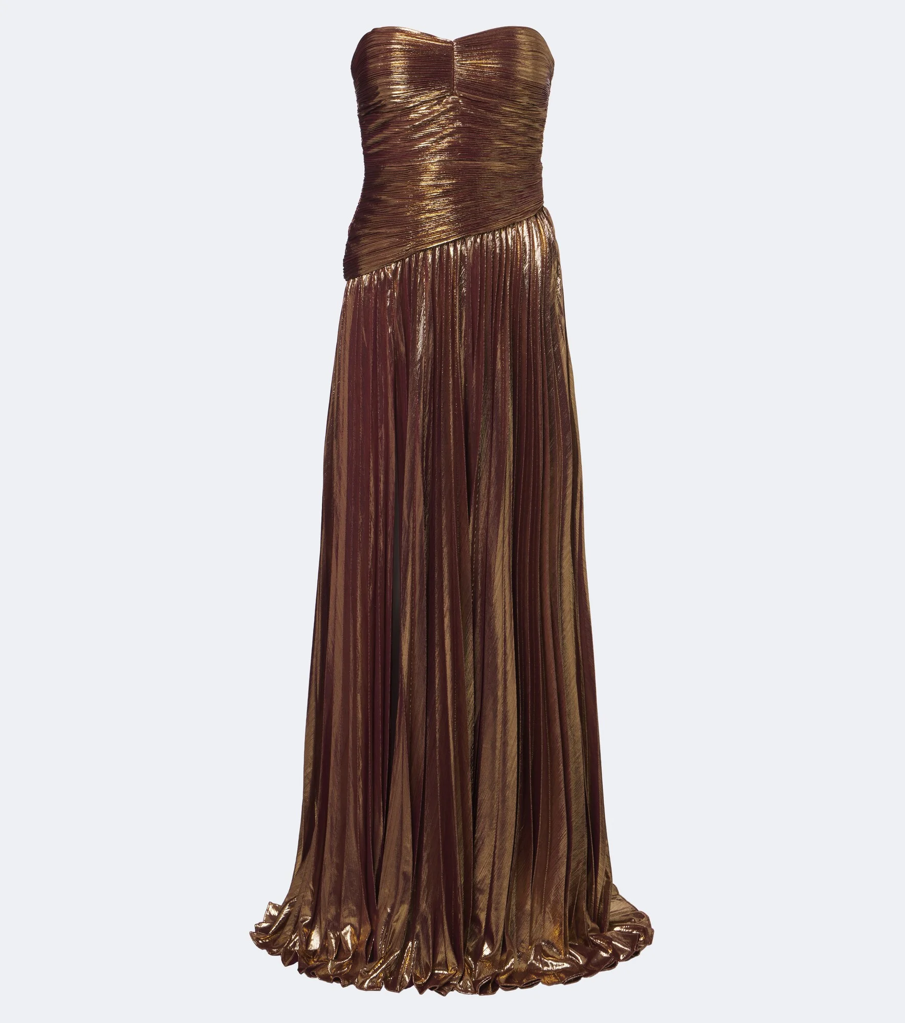 Sabba plissé lamé gown - 1
