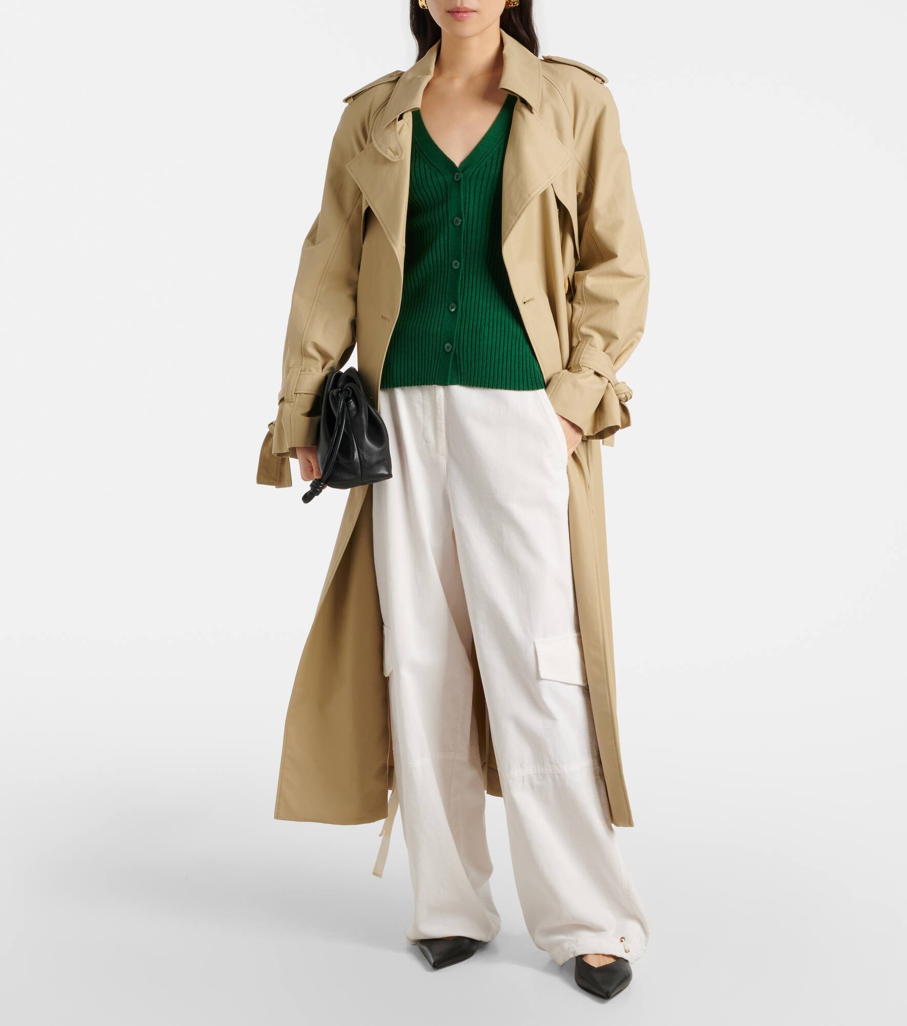 Essential Ease wool and silk-blend cardigan - 2