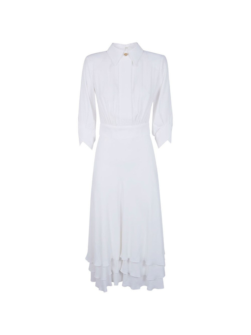 ruffled shirt dress 1