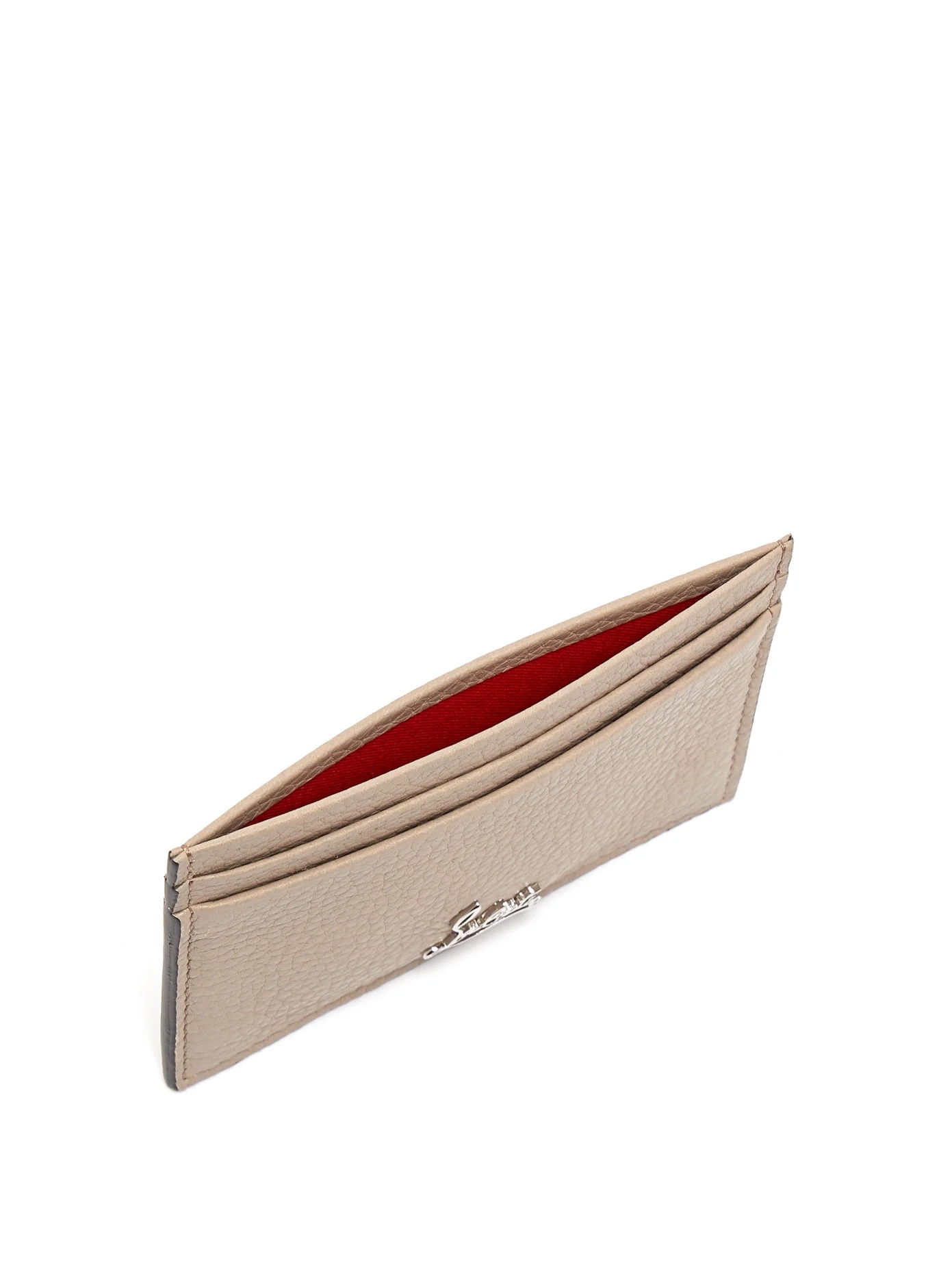 Kios logo leather cardholder - 3