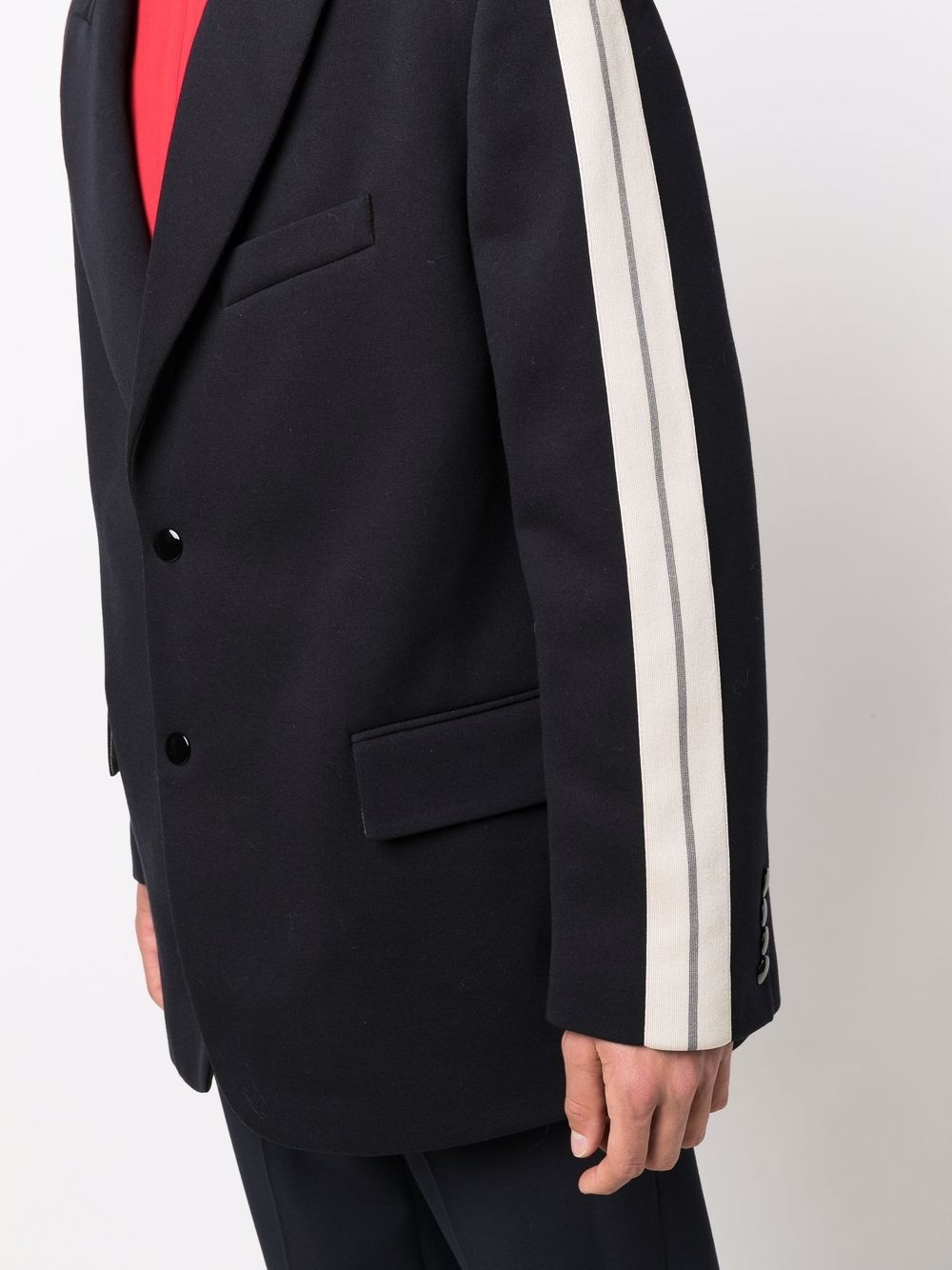 Milano side-stripe blazer - 5