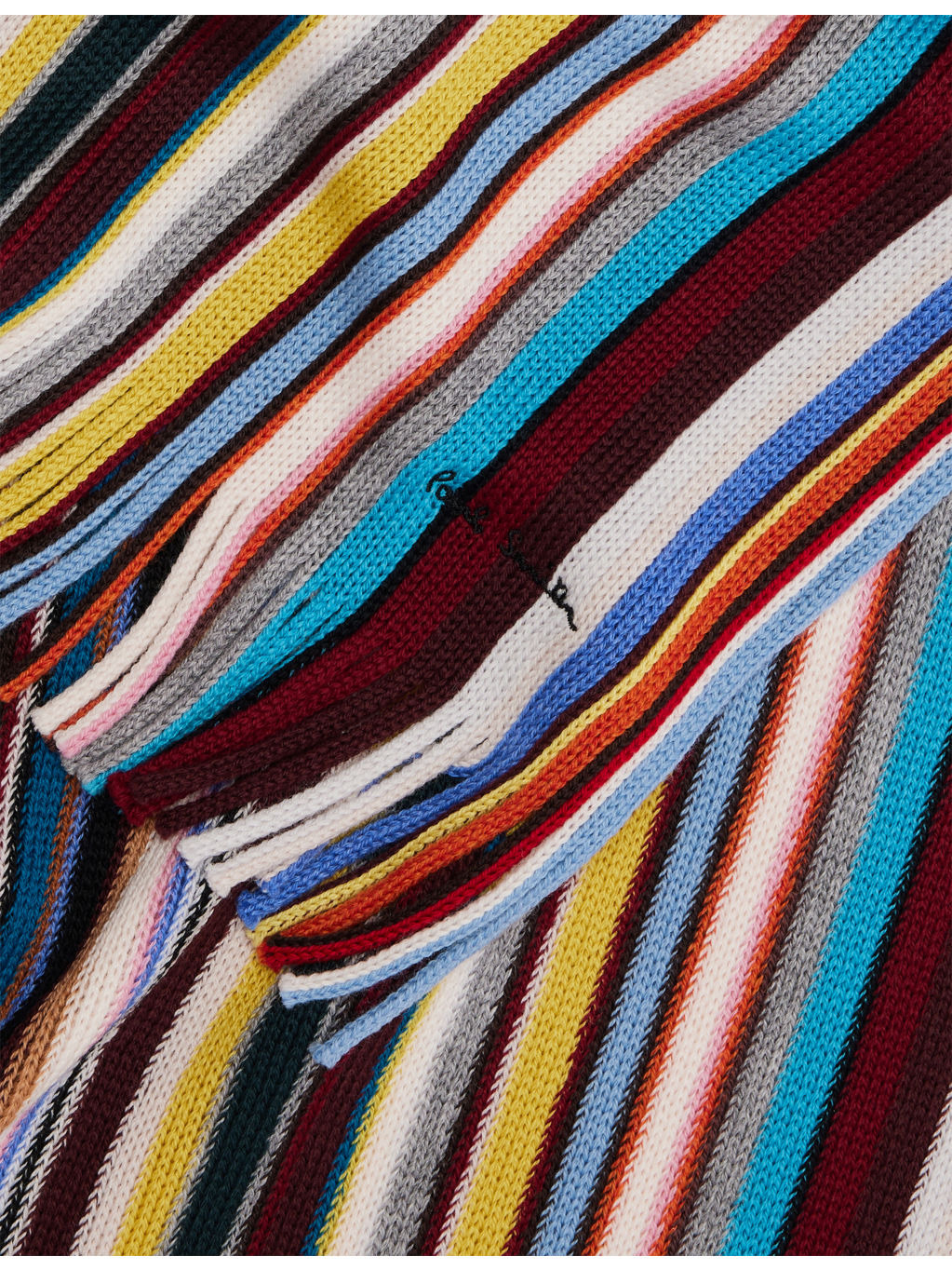 Signature Striped Wool Scarf - 2