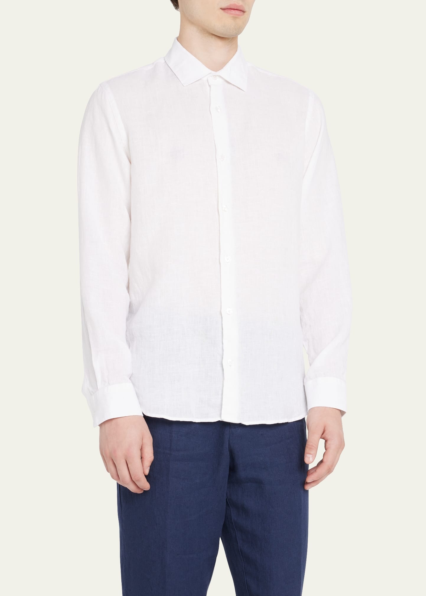 Men's Giles Linen Sport Shirt - 4