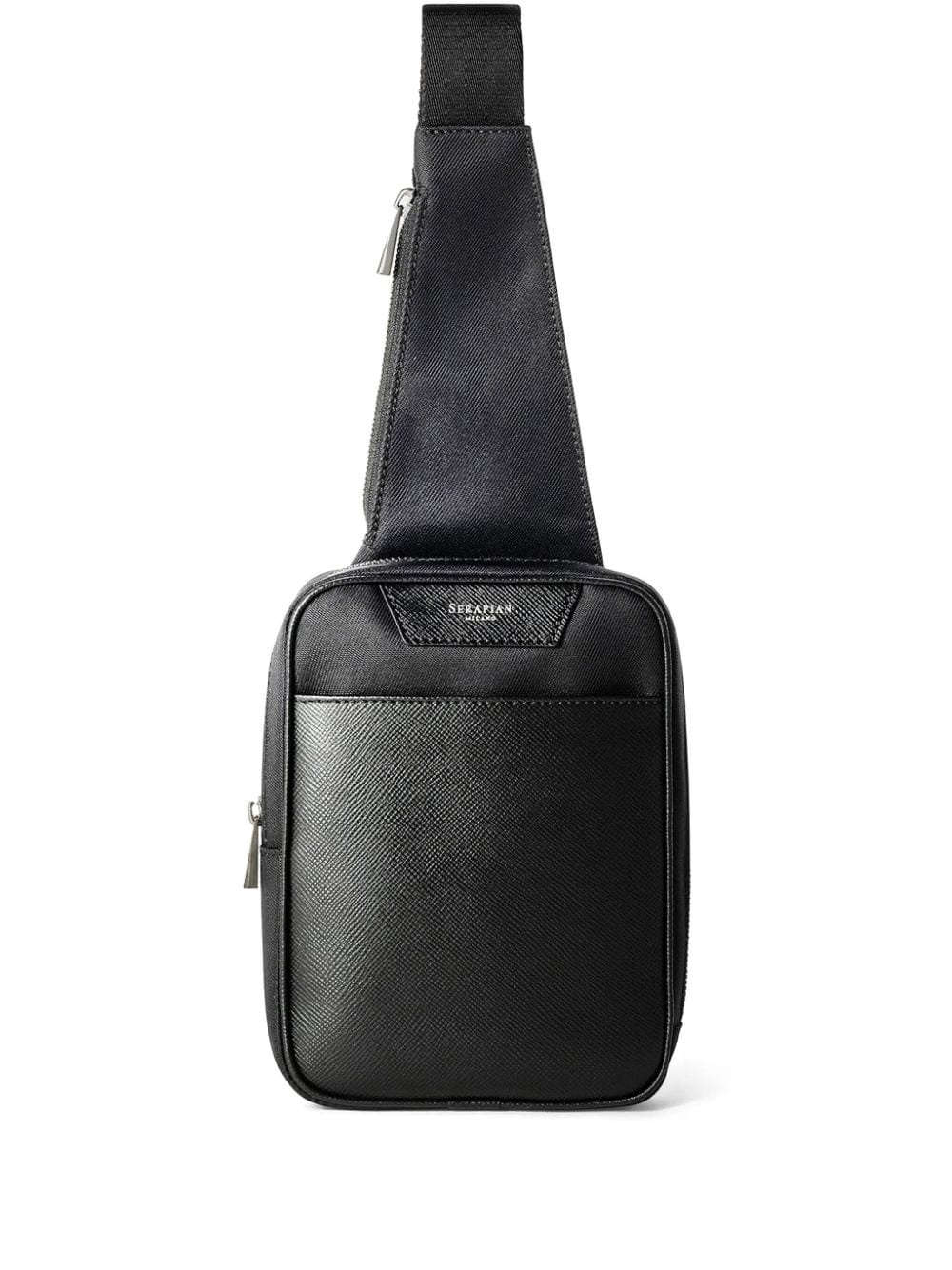 Sling Evoluzione-leather backpack - 1