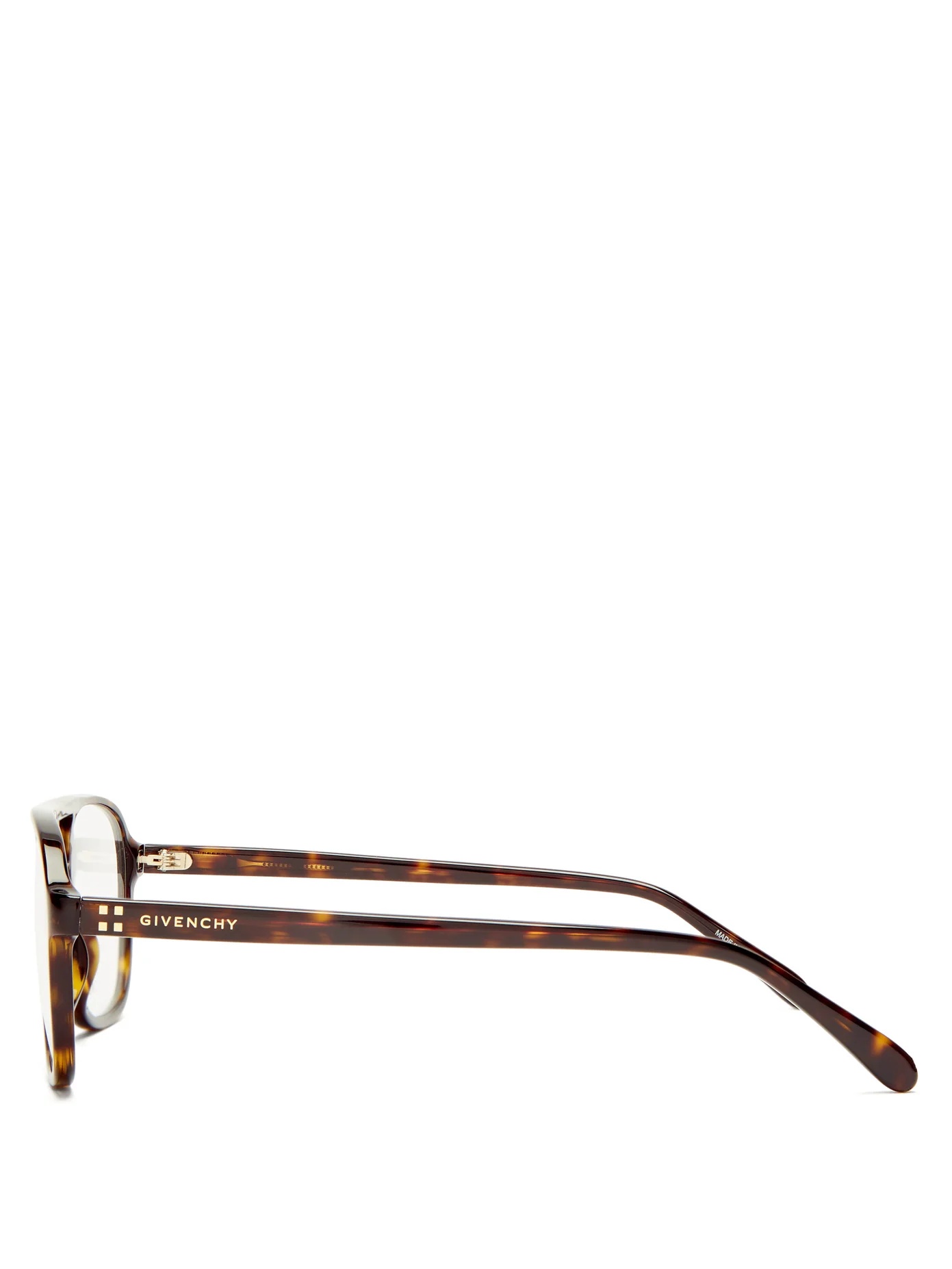 Aviator-style acetate optical glasses - 4