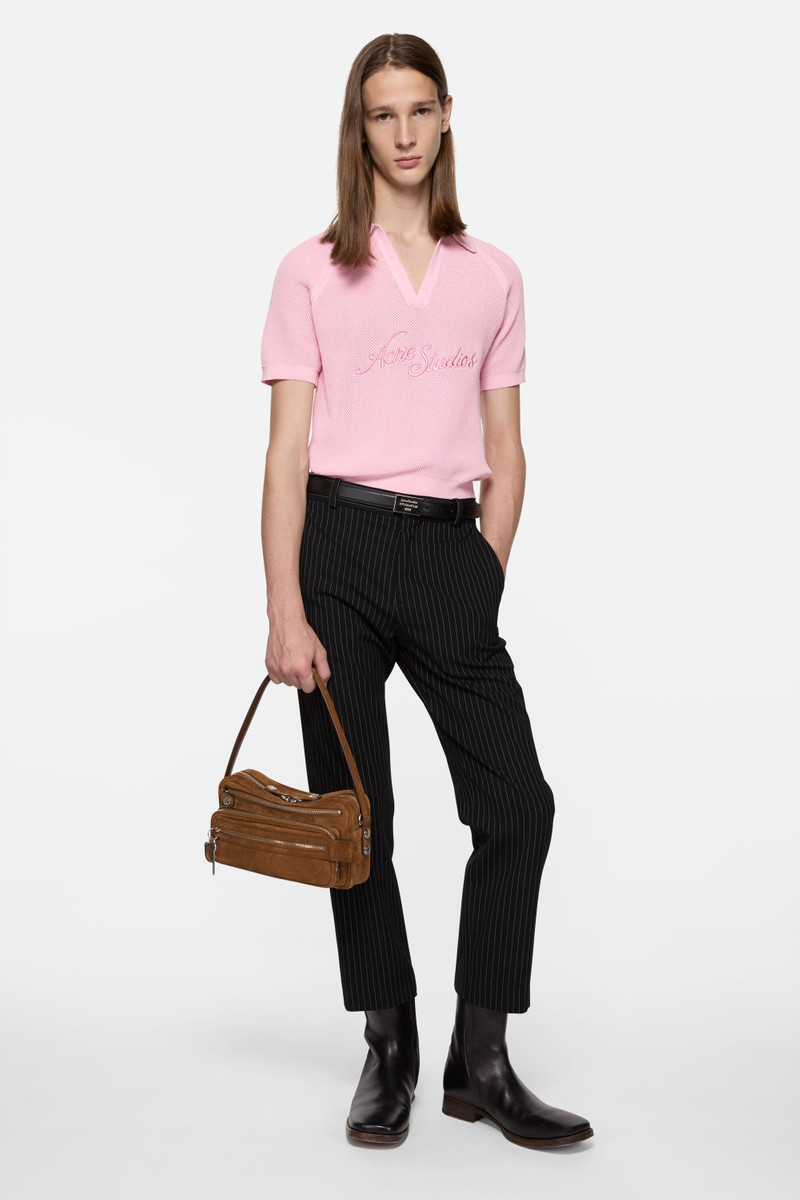 Acne Studios V-neck knit top - Pink outlook