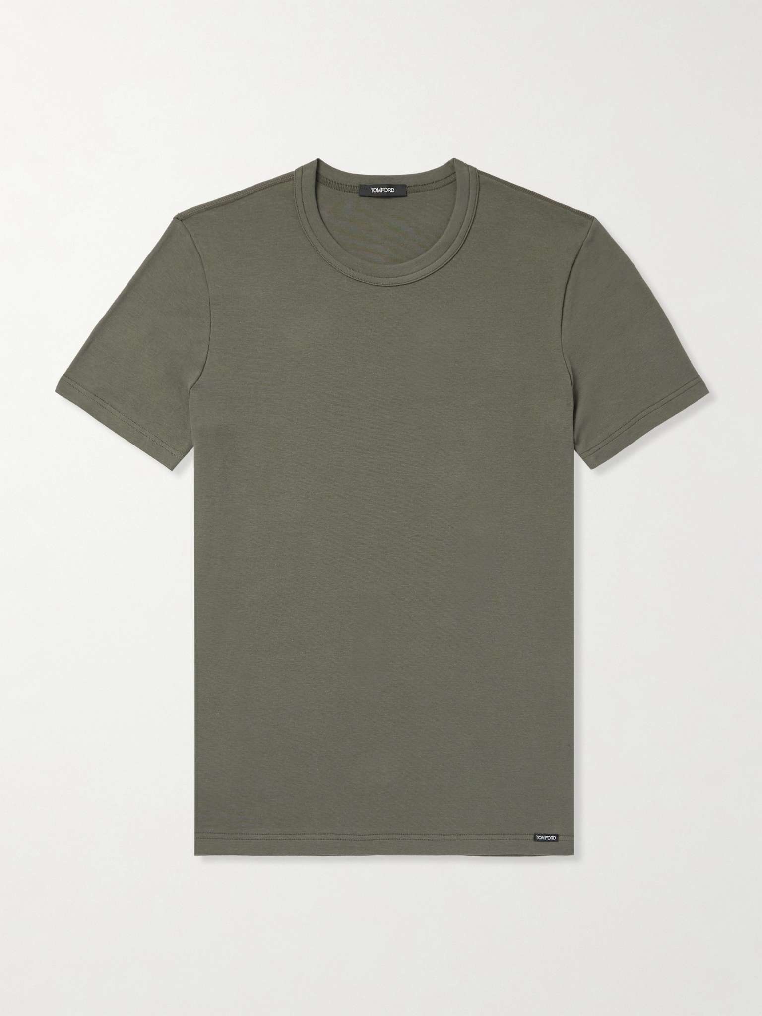 Stretch-Cotton Jersey T-Shirt - 1