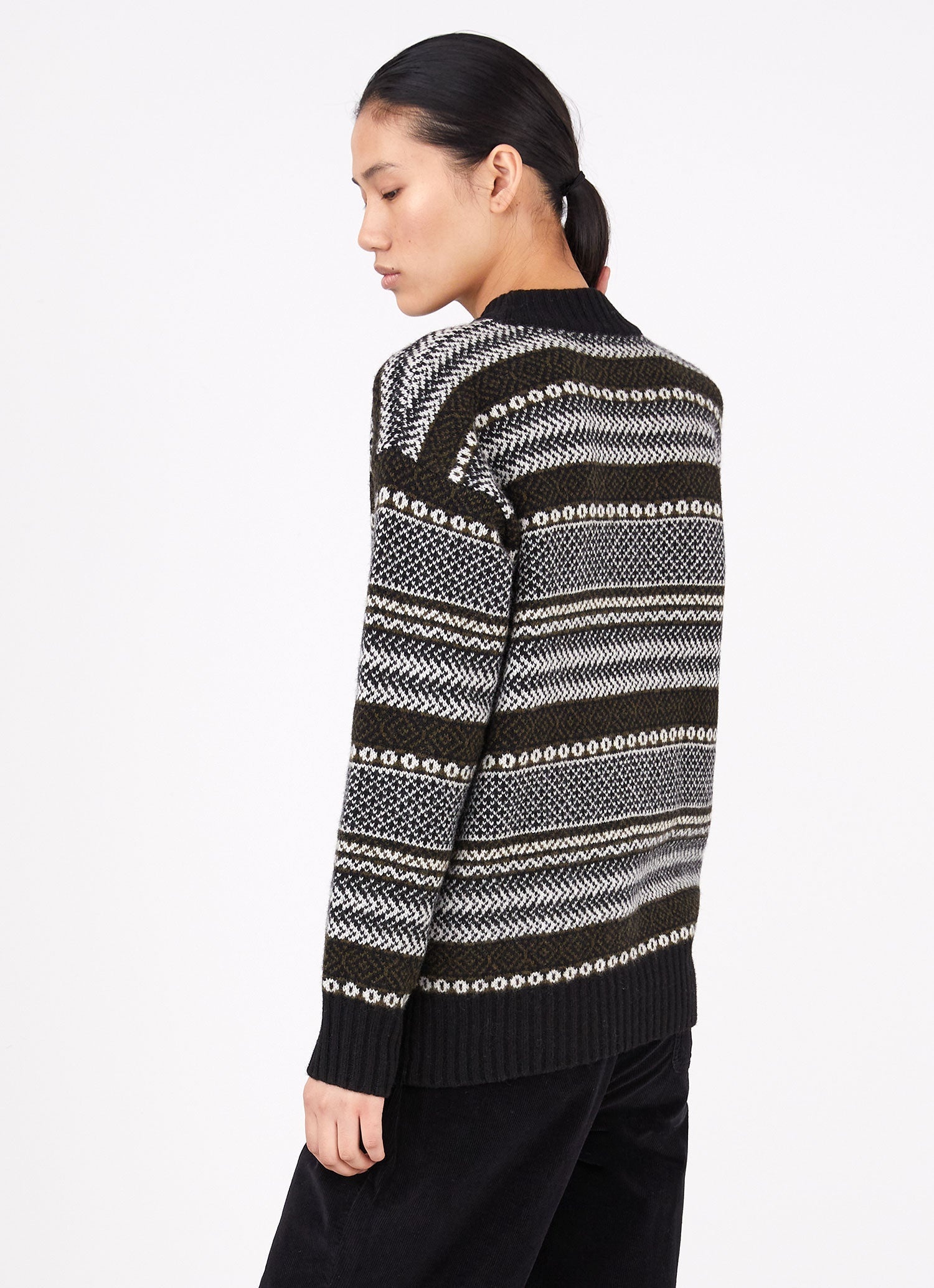 Lambswool Fairisle Jumper - 4
