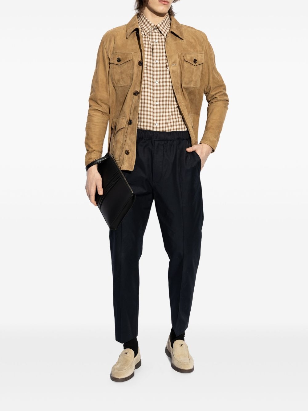 suede loafers - 5